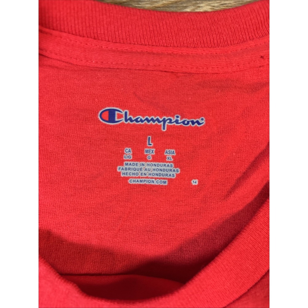 Champion Georgia Bulldogs Red Graphic T Shirt - Picture 5 of 5